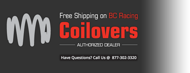 Free Shipping on BC Racing Coilovers - Authorized Dealer - Call 877-302-3320